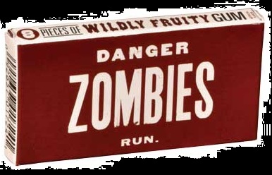 Buy Zombie Fruity Gum for Halloween 2012